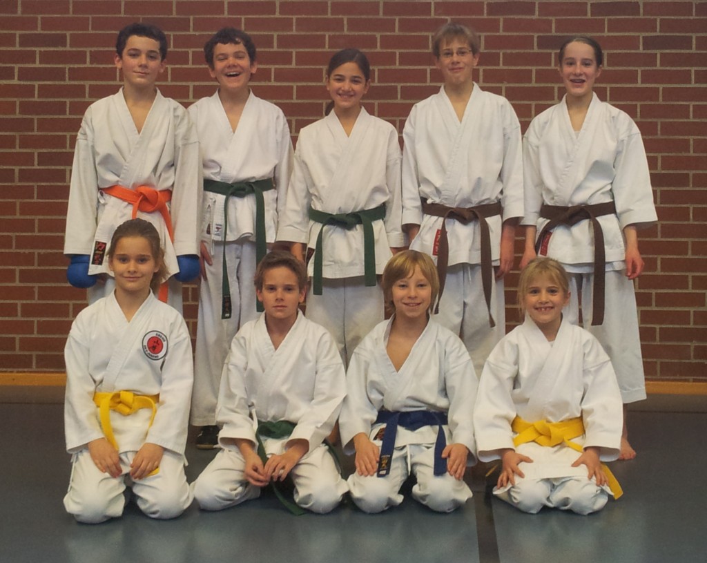 Die Poinger Sportler beim Bezirkslehrgang